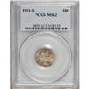 Image 1 : 1911-S 10C MS62 PCGS