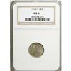 Image 1 : 1913-S 10C MS61 NGC
