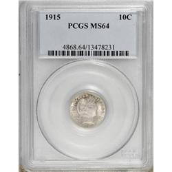 1915 10C MS64 PCGS