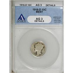 1916-D 10C AG3 ANACS