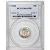 Image 1 : 1918 10C Full Bands MS65 PCGS