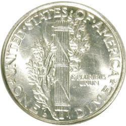 1918-D 10C MS60 ANACS