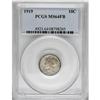 Image 1 : 1919 10C Full Bands MS64 PCGS