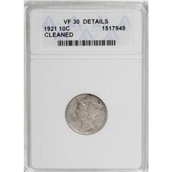 1921 10C VF30 ANACS