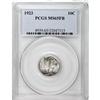 Image 1 : 1923 10C Full Bands MS65 PCGS