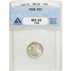 Image 1 : 1926 10C Full Bands MS65 ANACS