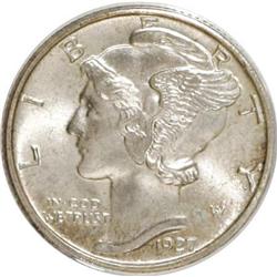 1927 10C Full Bands MS65 ANACS