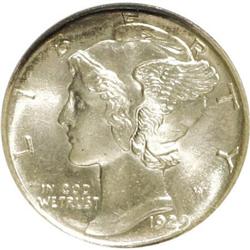 1929-D 10C MS66 PCGS