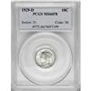 Image 1 : 1929-D 10C Full Bands MS66 PCGS