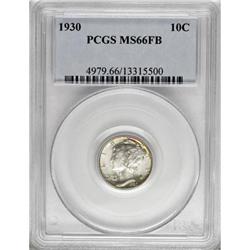 1930 10C Full Bands MS66 PCGS