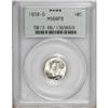 Image 1 : 1938-D 10C Full Bands MS66 PCGS