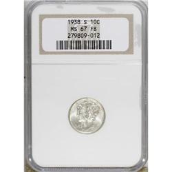 1938-S 10C Full Bands MS67 NGC