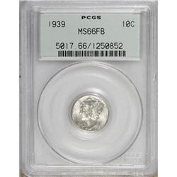 1939 10C Full Bands MS66 PCGS