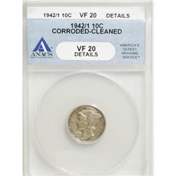 1942/1 10C VF20 ANACS