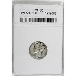 1942/1 10C VF30 ANACS