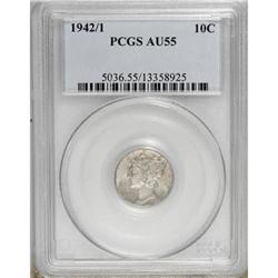 1942/1 10C AU55 PCGS