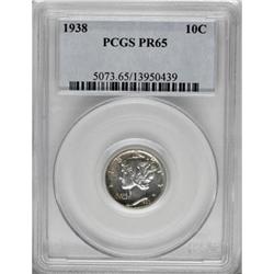 1938 10C PR65 PCGS