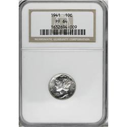 1941 10C PR64 NGC