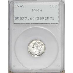 1942 10C PR64 PCGS