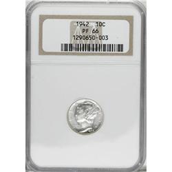 1942 10C PR66 NGC
