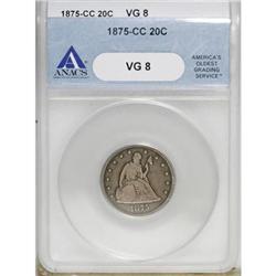 1875-CC 20C VG8 ANACS