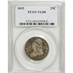 1815 25C VG8 PCGS