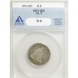 1873 25C Closed 3 G4 ANACS