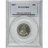 Image 1 : 1867 25C PR62 PCGS