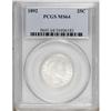 Image 1 : 1892 25C MS64 PCGS