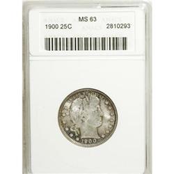 1900 25C MS63 ANACS