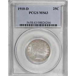 1910-D 25C MS63 PCGS