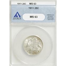 1911 25C MS63 ANACS