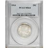 Image 3 : 1914 25C MS64 PCGS