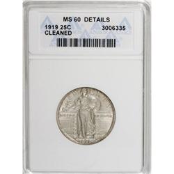 1919 25C MS60 ANACS