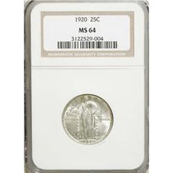 1920 25C MS64 NGC