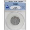 Image 1 : 1921 25C AU58 ANACS