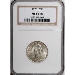 1925 25C Full Head MS61 NGC