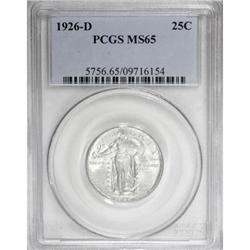 1926-D 25C MS65 PCGS