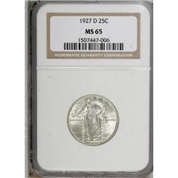 1927-D 25C MS65 NGC