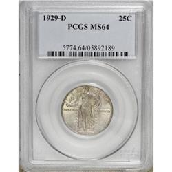 1929-D 25C MS64 PCGS