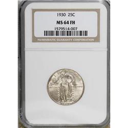 1930 25C Full Head MS64 NGC