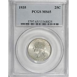 1935 25C MS65 PCGS