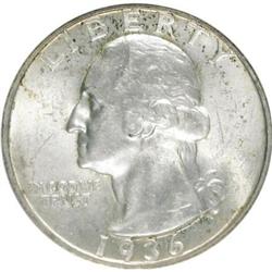 1936-D 25C MS61 ANACS