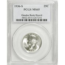 1936-S 25C MS65 PCGS