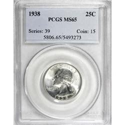 1938 25C MS65 PCGS