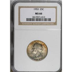 1953 25C MS66 NGC