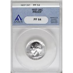 1937 25C PR64 ANACS