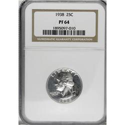 1938 25C PR64 NGC