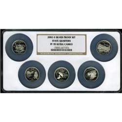 2002-S 25C Tennessee Silver Deep Cameo PR70 NGC