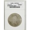 Image 1 : 1795 50C 2 Leaves F2 ANACS